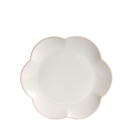 DAHLIA FLOWER White plate - best price from Maltashopper.com CS679595