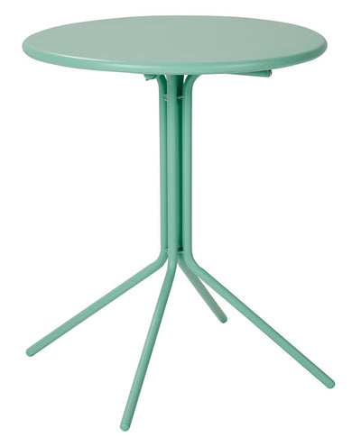 OLAV Table bistrot turquoise - best price from Maltashopper.com CS678797