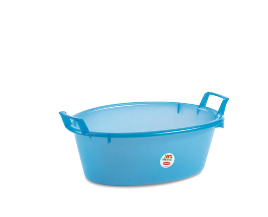 Bricocenter OVAL POLYETHYLENE BASIN DIA 65 LIGHT BLUE