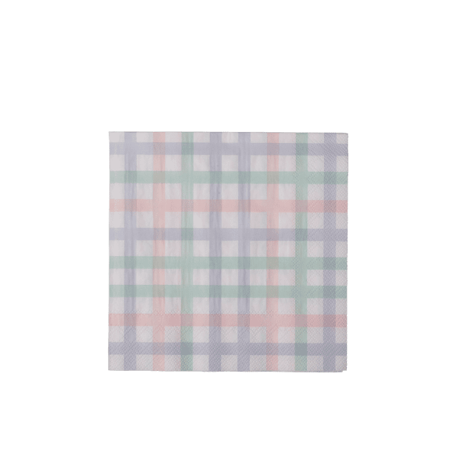 MELTY Set of 20 multi-coloured napkins - best price from Maltashopper.com CS690662