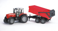 Massey Ferguson 7480 Tractor with Trailer