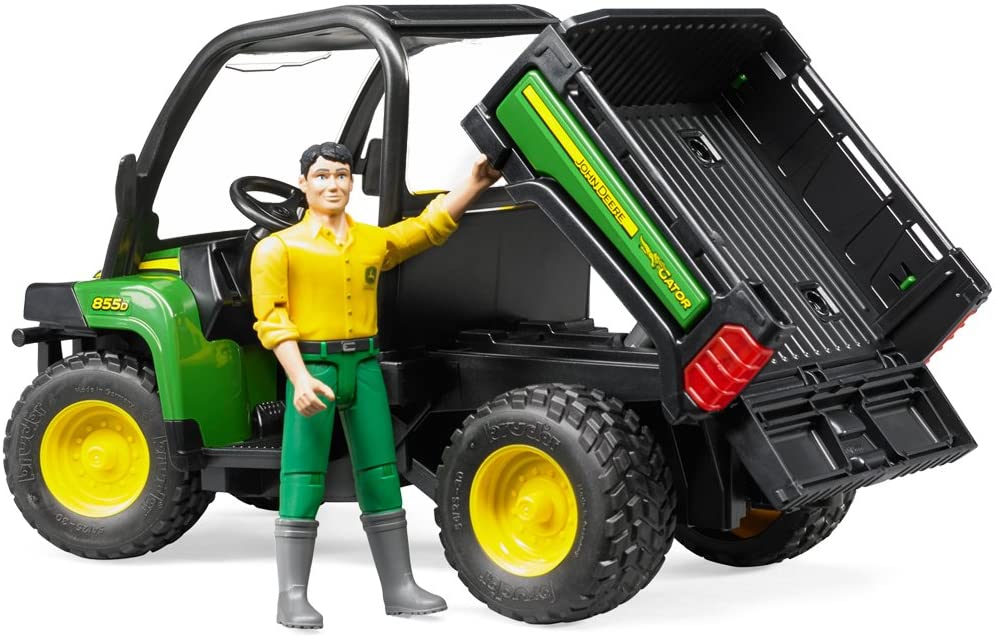 Toys John Deere Gator 855D with figure