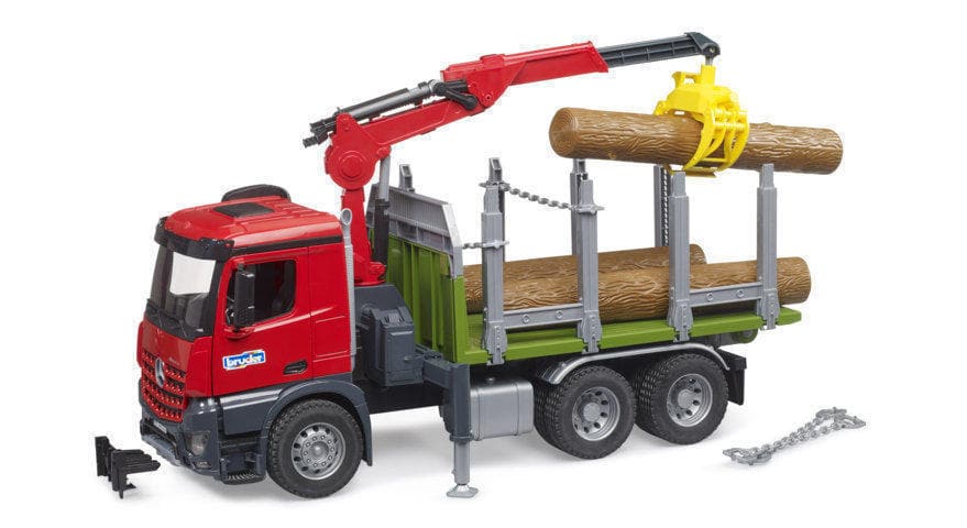 Mb Arocs 3 Log Truck With Crane