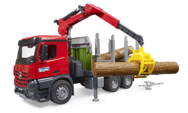 Mb Arocs 3 Log Truck With Crane