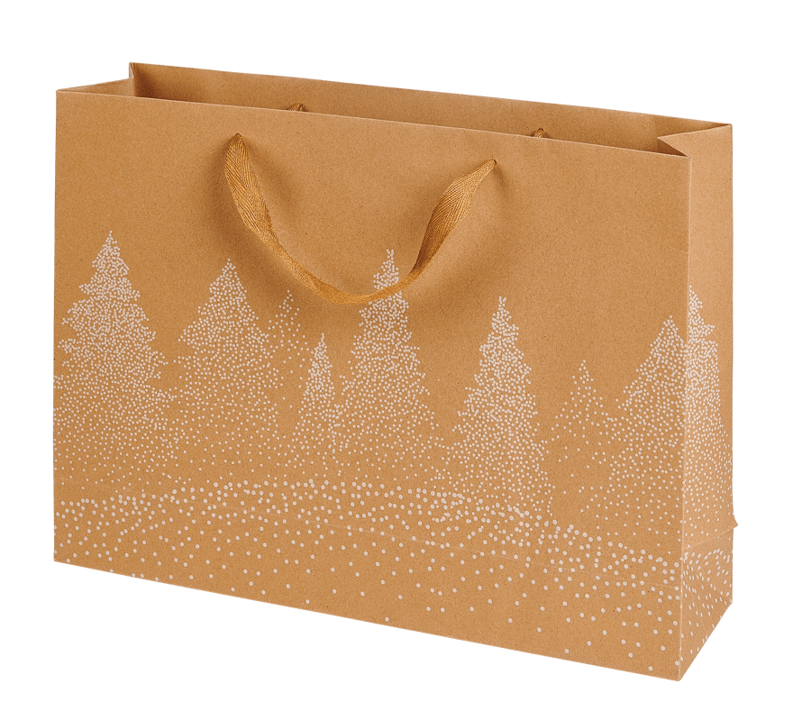 Casa XMAS KRAFT GIFT BAG 45X33 3MOT