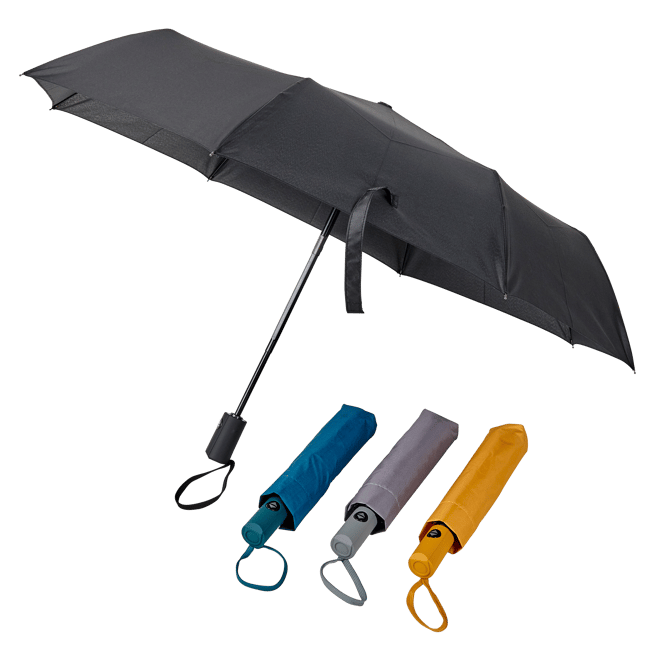 ILUVIA Mini folding umbrella, blue-green