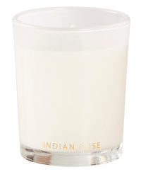 INDIAN ROSE Scented candle in white pot H 6.5 cm - Ø 5.5 cm - best price from Maltashopper.com CS621838