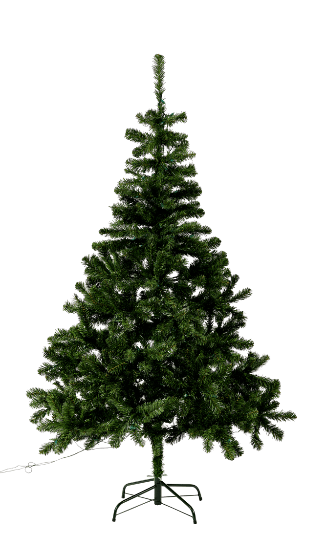 LUMINO Christmas tree with green led lights H 185 cm - Ø 115 cm