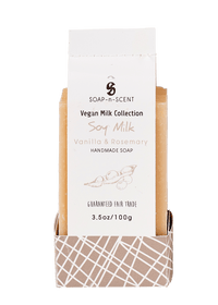 VEGAN Scented soap 3 scents light brown - best price from Maltashopper.com CS683606-LIGHT-BROWN