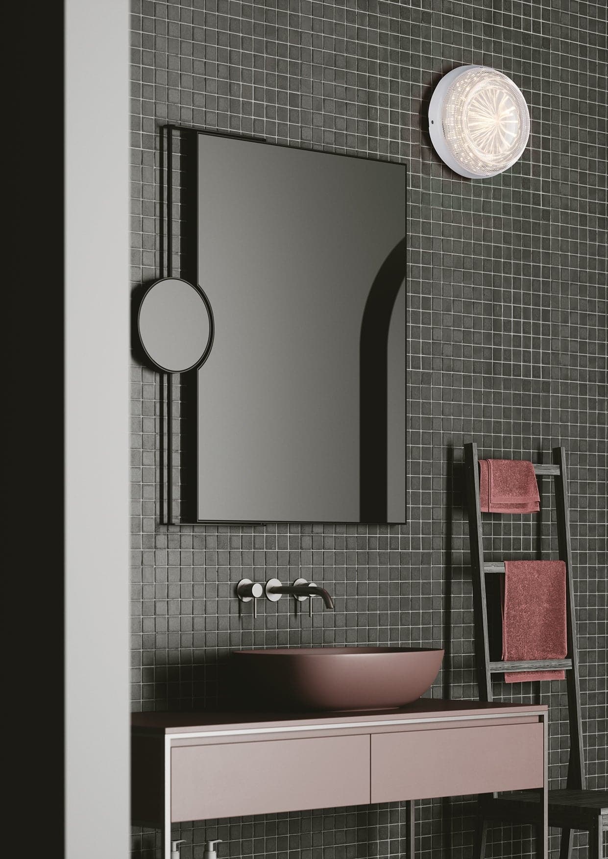 Bricocenter CAPRI CEILING LIGHT WHITE 20,7X7CM LED 20W NATURAL LIGHT