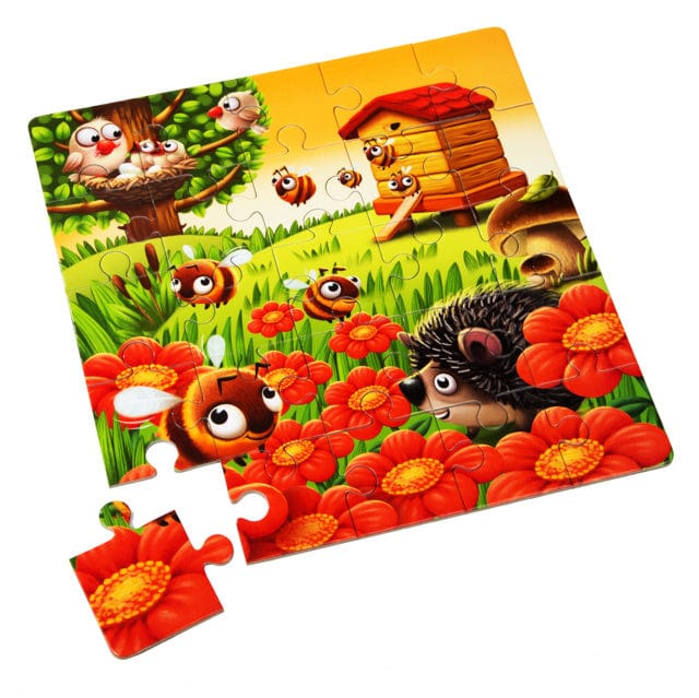 Toys Puzzlika - 3 Puzzles in 1: My Favorite Animals