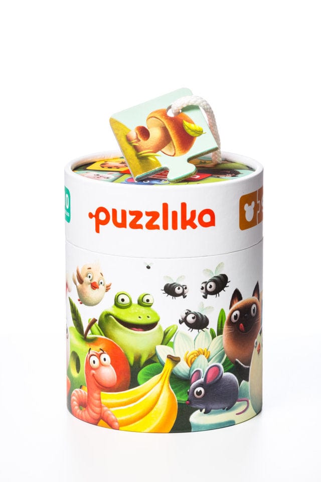 Toys Puzzlika - 10 Puzzles in 1: My Food