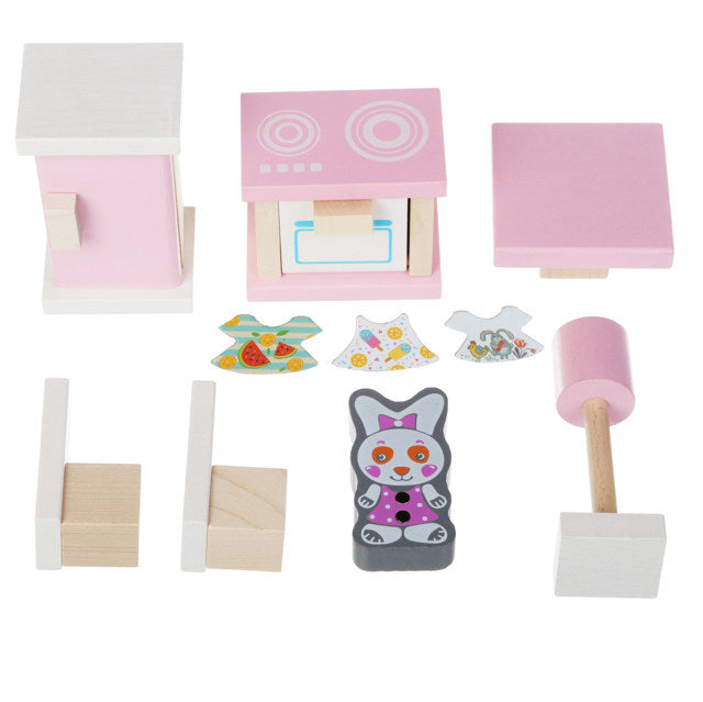 Wooden Games The Bunny House: Kitchen