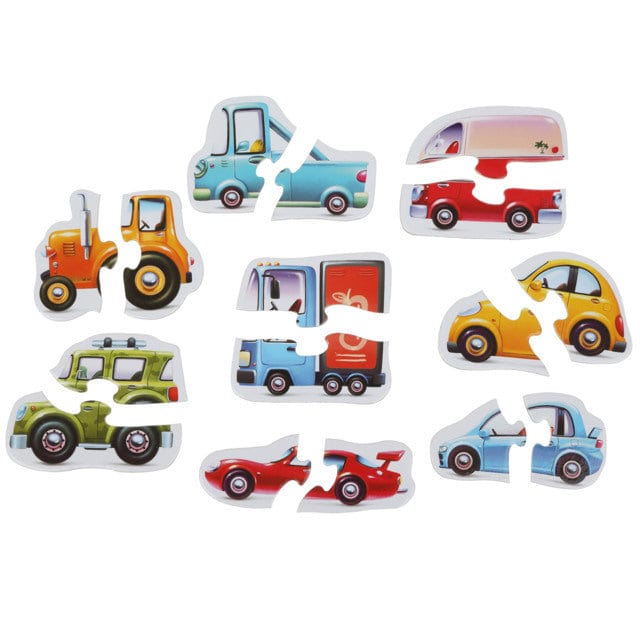 Toys Puzzlika - 8 Puzzles in 1: Vehicles