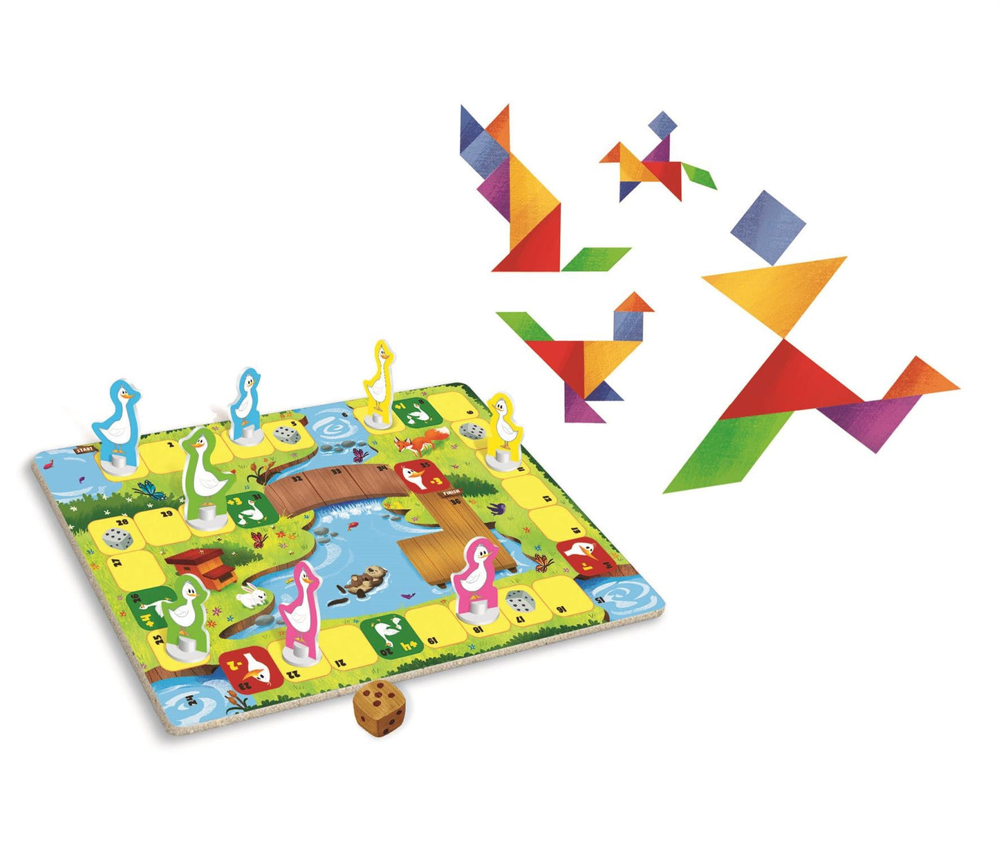 Game of the Goose & Tangram