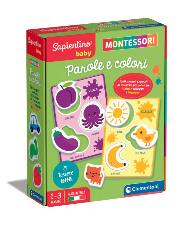 Montessori Baby Words and Colors
