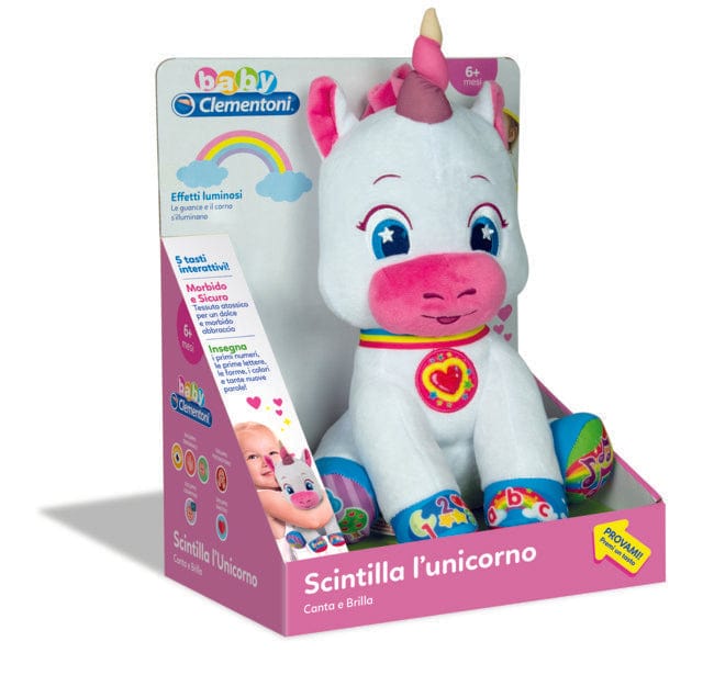 Toys The Unicorn sings and sparkles