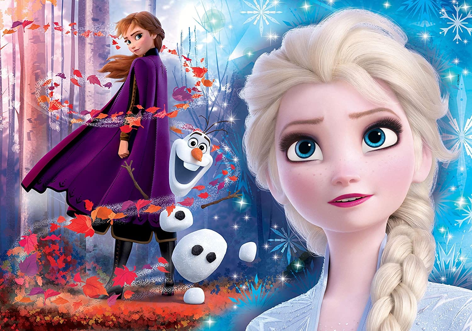 Toys Puzzle da 104 pezzi - Jewels: Frozen 2