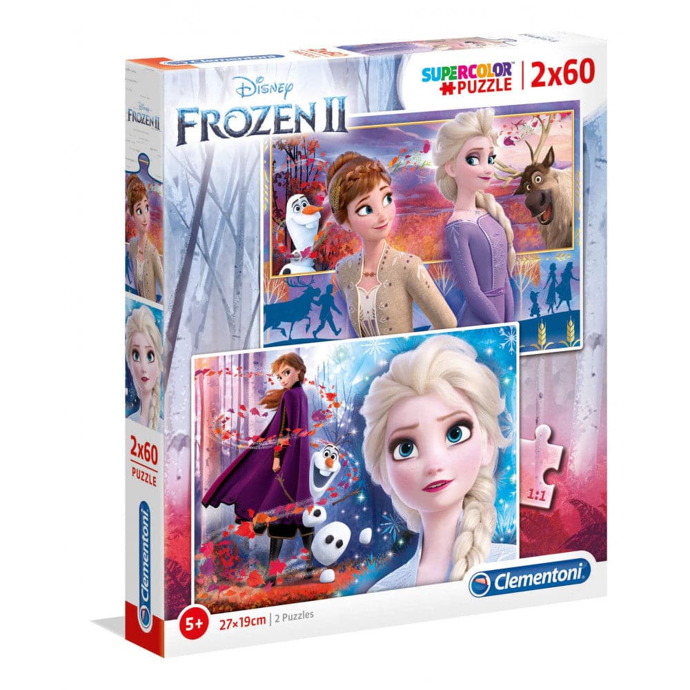 2 Puzzles Of 60 Pieces Frozen 2