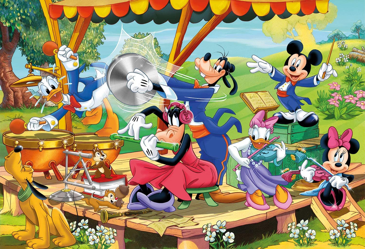 24 Piece Puzzle Maxi Mickey & Friends