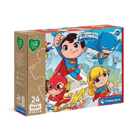 Toys Puzzle da 24 Pezzi Maxi - Play for Future: DC Superfriends