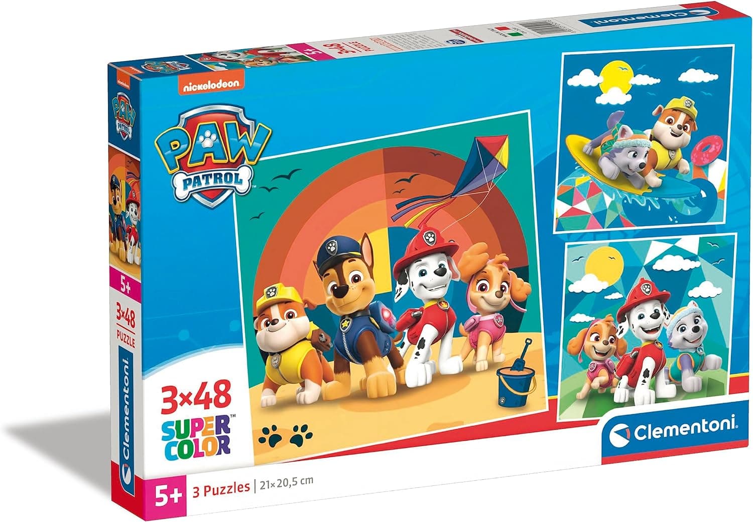 Toys 3 Puzzles of 48 Pieces - Paw Patrol