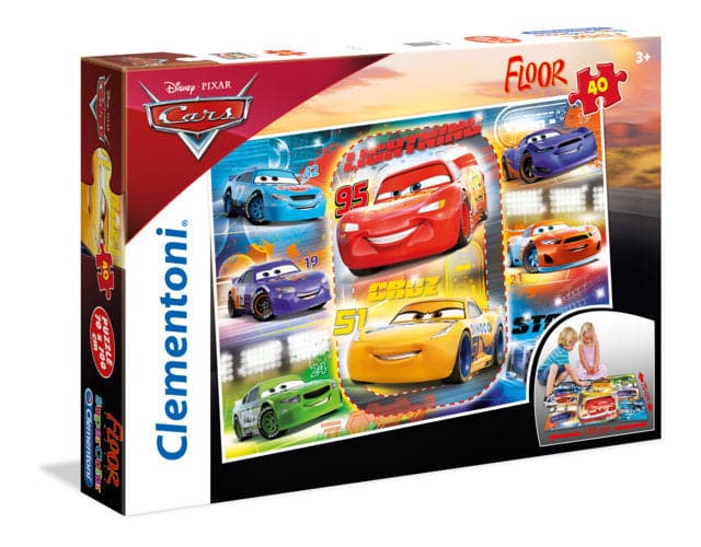 Toys Floor 40 pezzi -  Cars 3 (H)