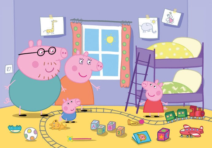 Toys Peppa Pig 60 Piece Maxi Puzzle