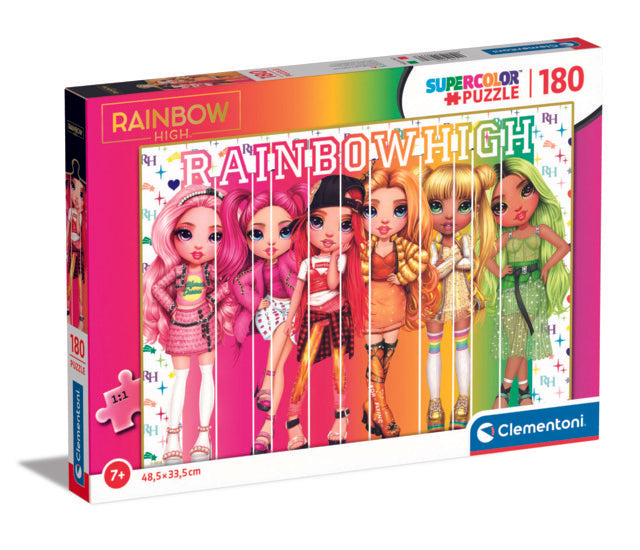 180 Piece Puzzle - Rainbow High