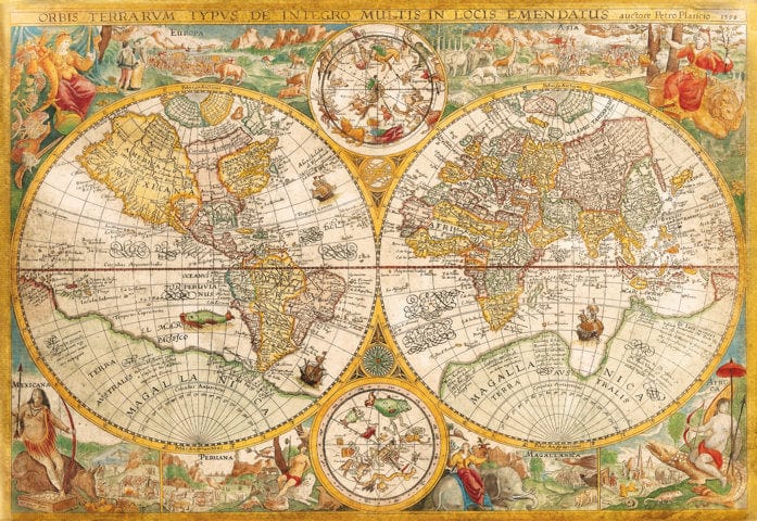 Toys Puzzle da 2000 pezzi - High Quality Collection: Ancient Map