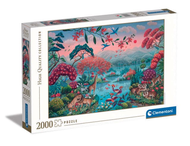 2000 Piece Puzzle - Teh Peaceful Jungle