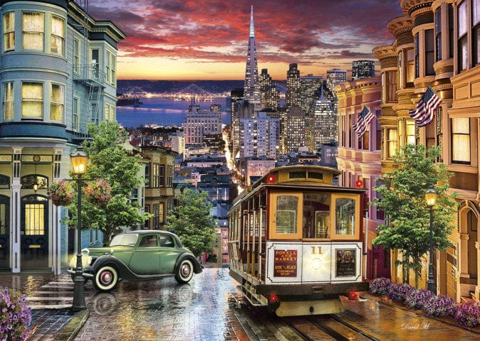 Toys 3000 piece jigsaw puzzle - High Quality Collection: San Francisco