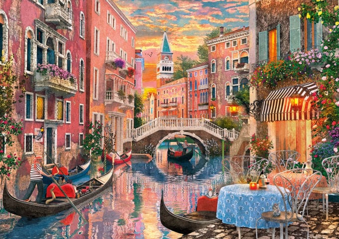 Toys Puzzle da 6000 Pezzi - High Quality Collection: Venice Evening Sunset