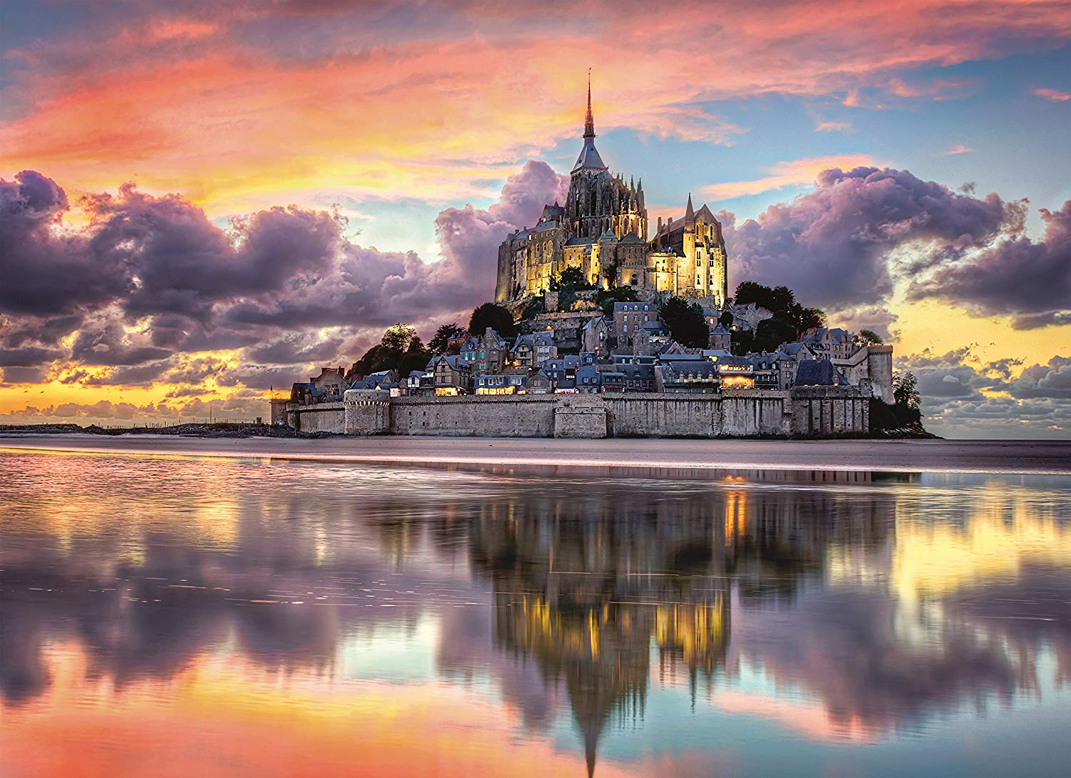 Toys Puzzle 1000 Pezzi - The magnificent Mont Saint-Michel