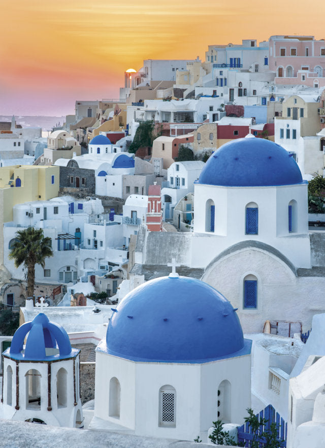 1000 piece jigsaw puzzle - High Quality Collection: Santorini