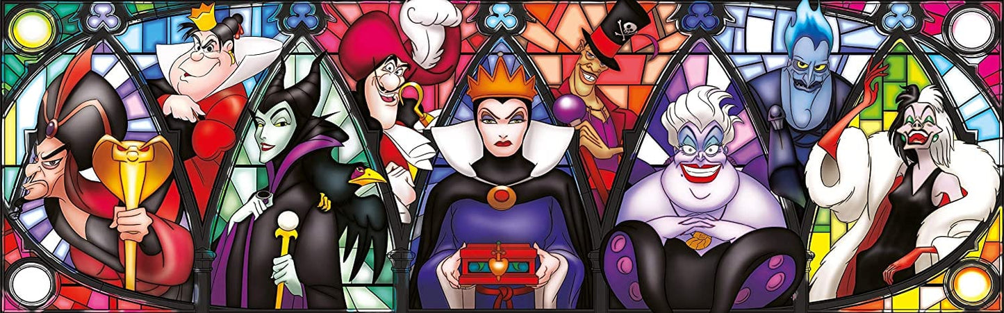 Toys 1000 Piece Panorama Puzzle - Disney Villains