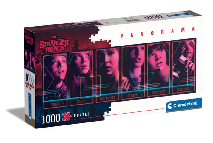 1000 Piece Panorama Puzzle - Stranger Things