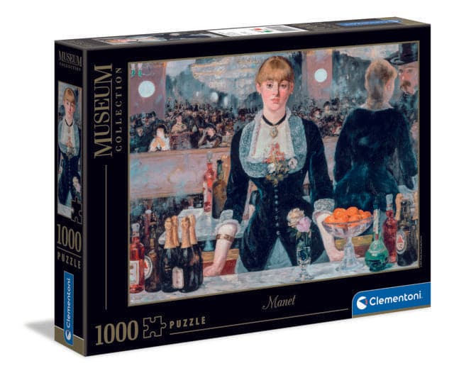 Puzzle da 1000 Pezzi Museum Collection - Manet: A Bar at the Folies Bergiere