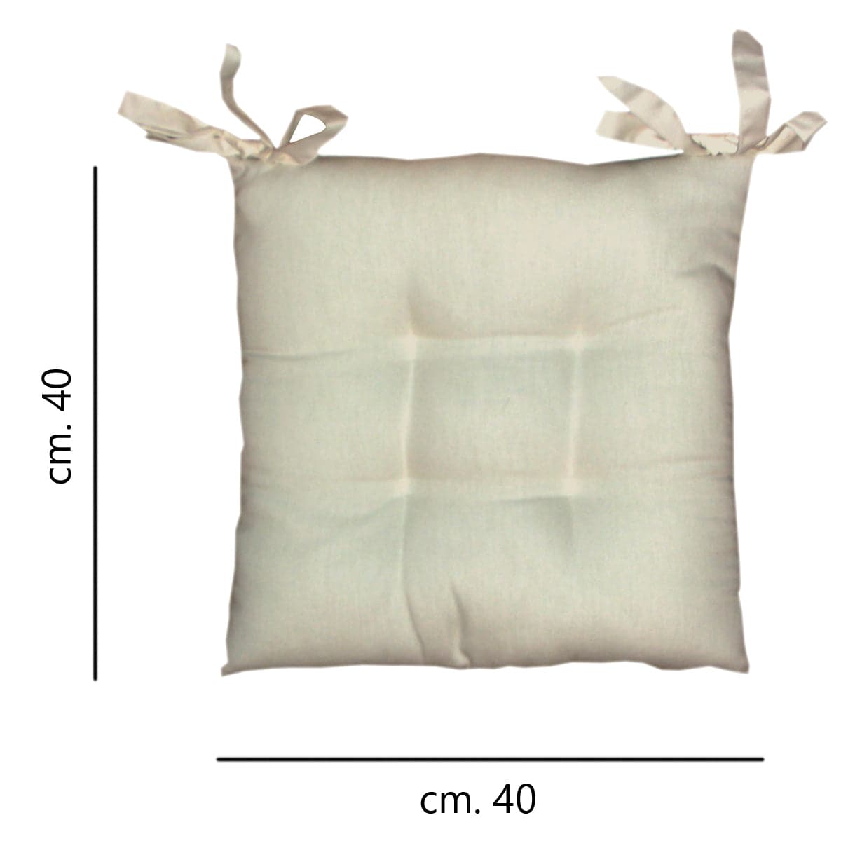 Bricocenter CHAIR COVER RELAX ECRU 40X40 CM