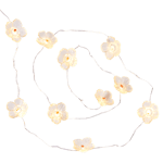Casa FLOWER Luminous wire white, yellow, violet