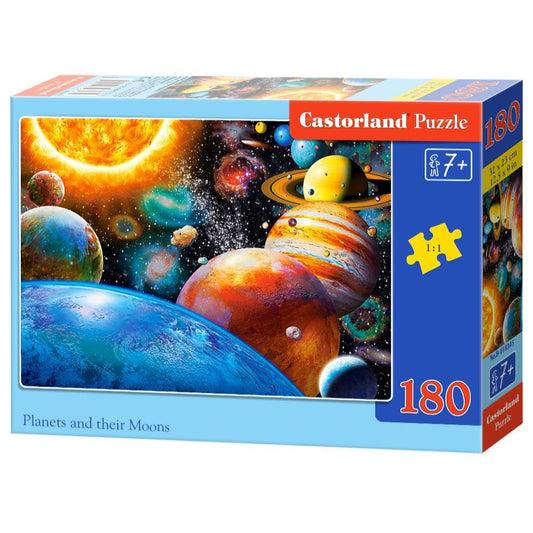Toys Puzzle 180 Pezzi - Planets and their Moons