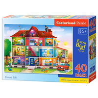 Maxi Puzzle 40 Pieces - House Life