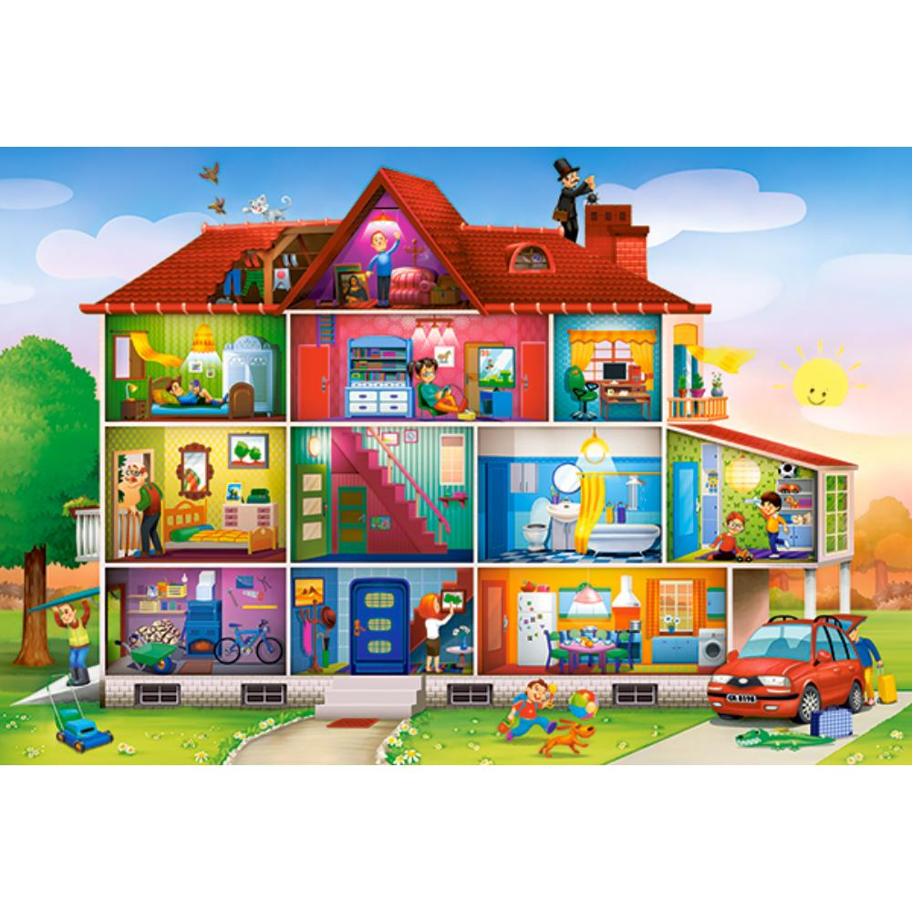 Toys Maxi Puzzle 40 Pieces - House Life