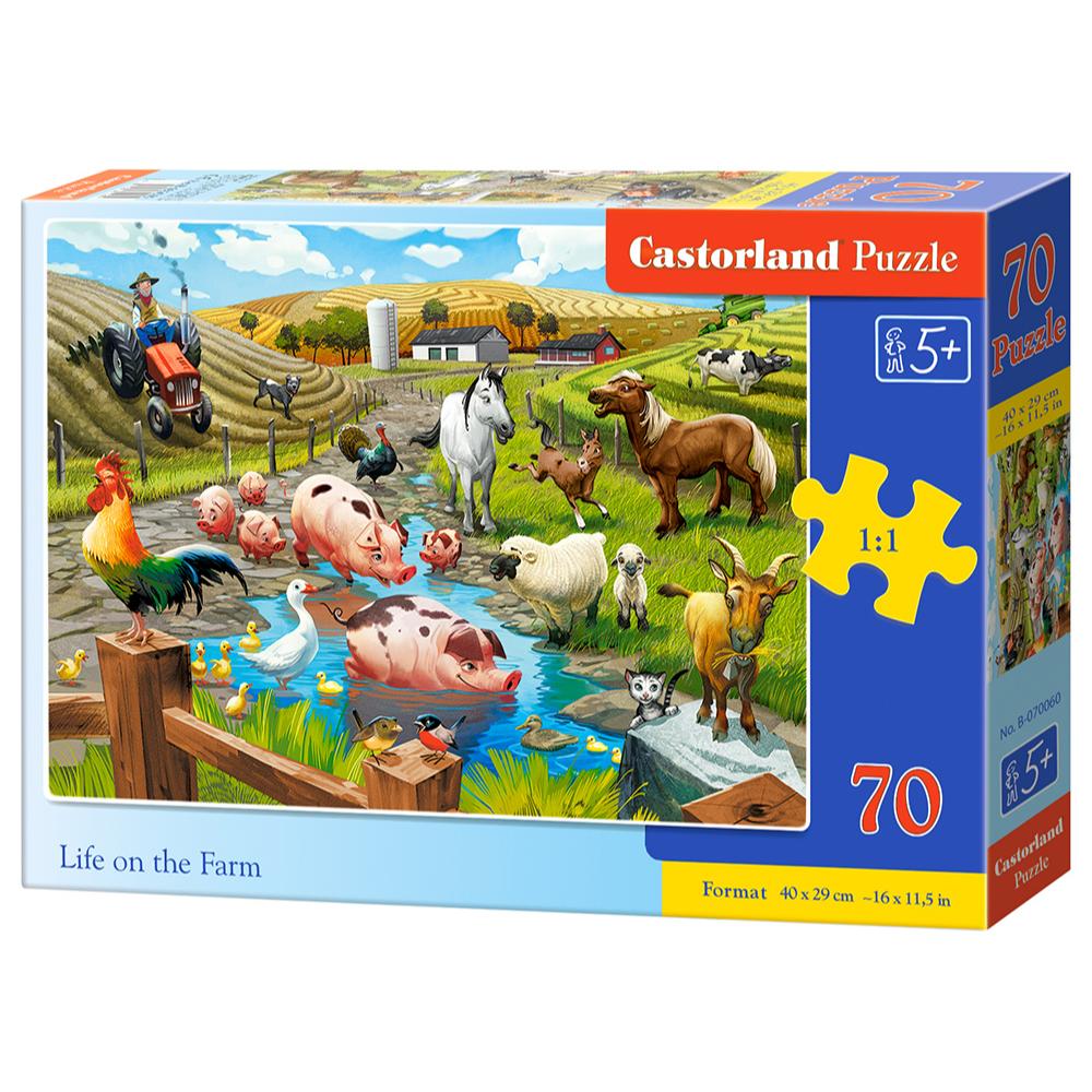 Puzzle 70 Pezzi - Life on the Farm