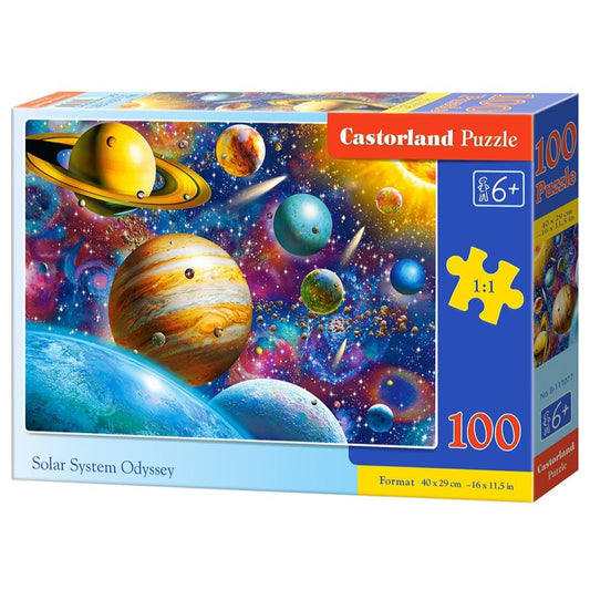 Toys 100 Piece Puzzle - Solar System Odyssey