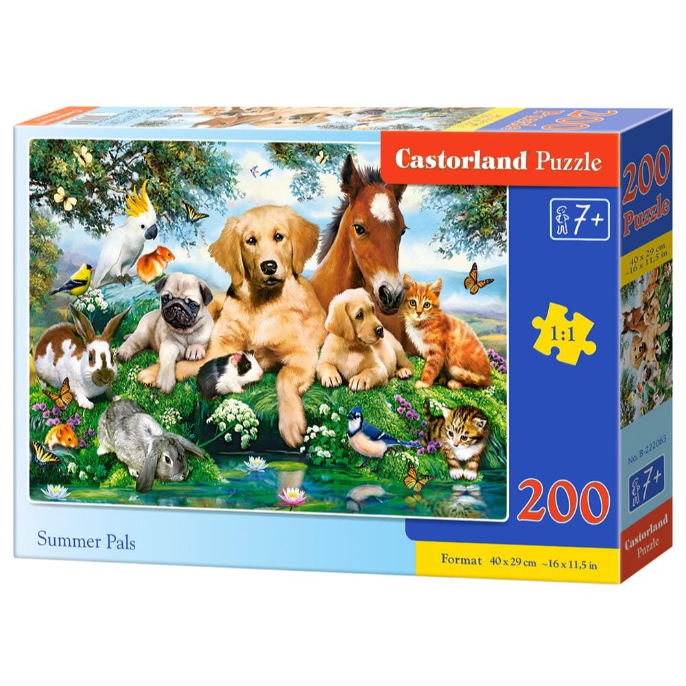 Toys 200 Piece Puzzle - Summer Pals