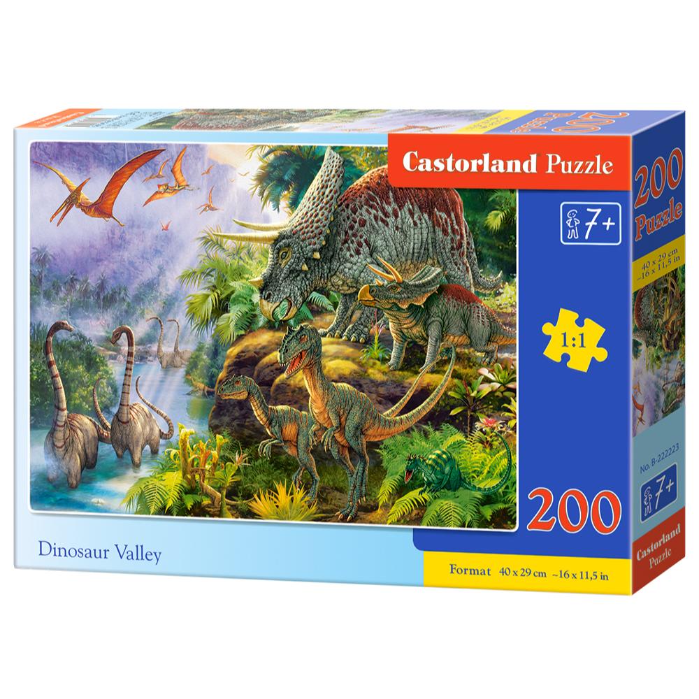200 Piece Puzzle - Dinosaur Valley