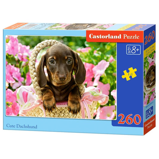 Toys Puzzle 260 Pezzi - Cute Dachshund