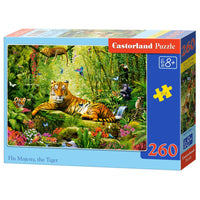 Puzzle 260 Pezzi - His Majesty, the Tiger