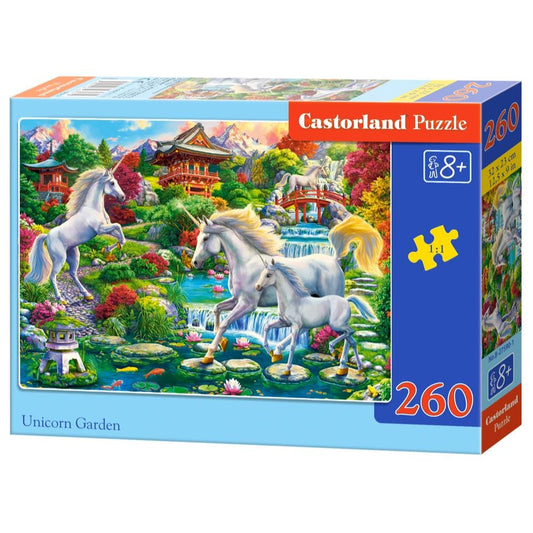 Toys 260 Piece Puzzle - Unicorn Garden